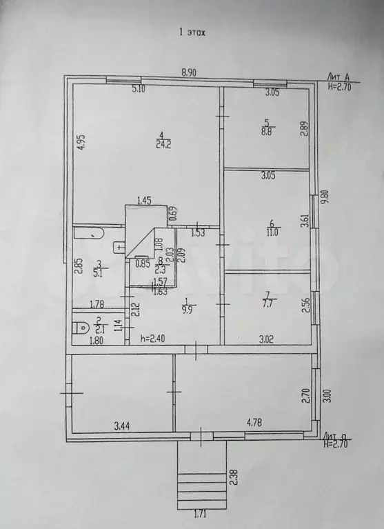 Дом 71,1 м на участке 10,8 сот. - Фото 0