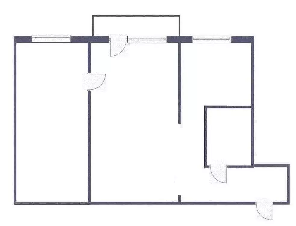 2-комнатная квартира: Топки, микрорайон Красная Горка, 3 (42.9 м) - Фото 1