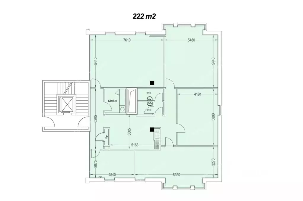 Офис в Москва Цветной бул., 25С3 (226 м) - Фото 2