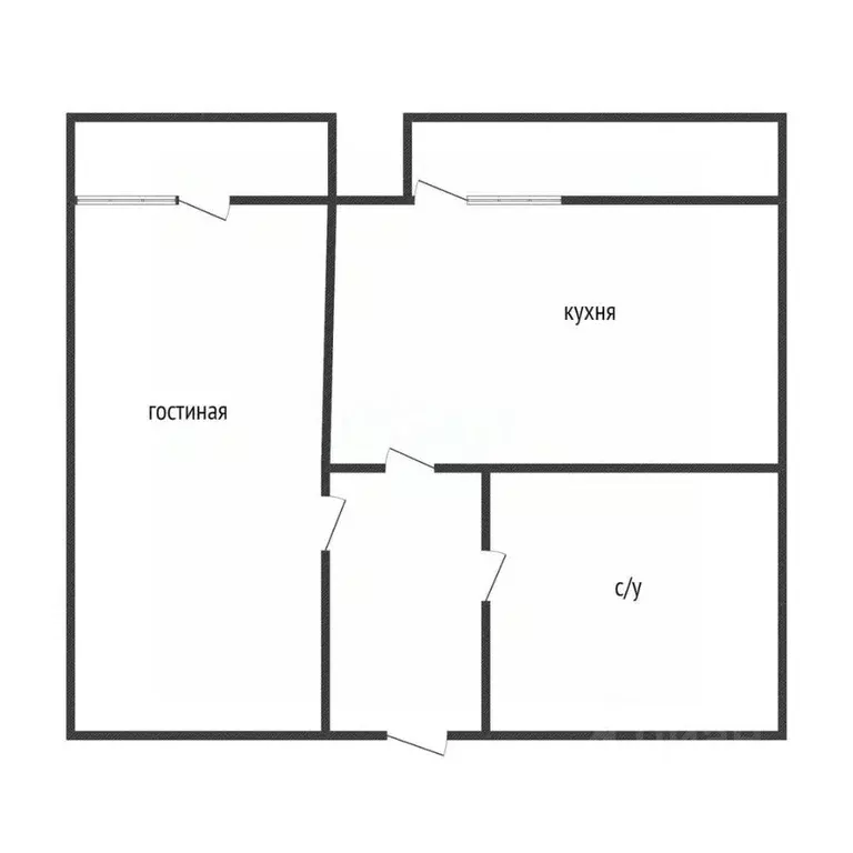 1-к кв. Тверская область, Тверь Новочеркасская ул., 50 (36.6 м) - Фото 1