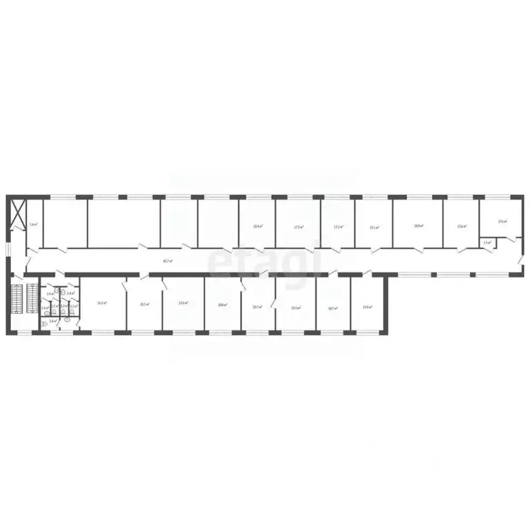 Офис в Красноярский край, Красноярск просп. Мира, 30к1 (74 м) - Фото 2