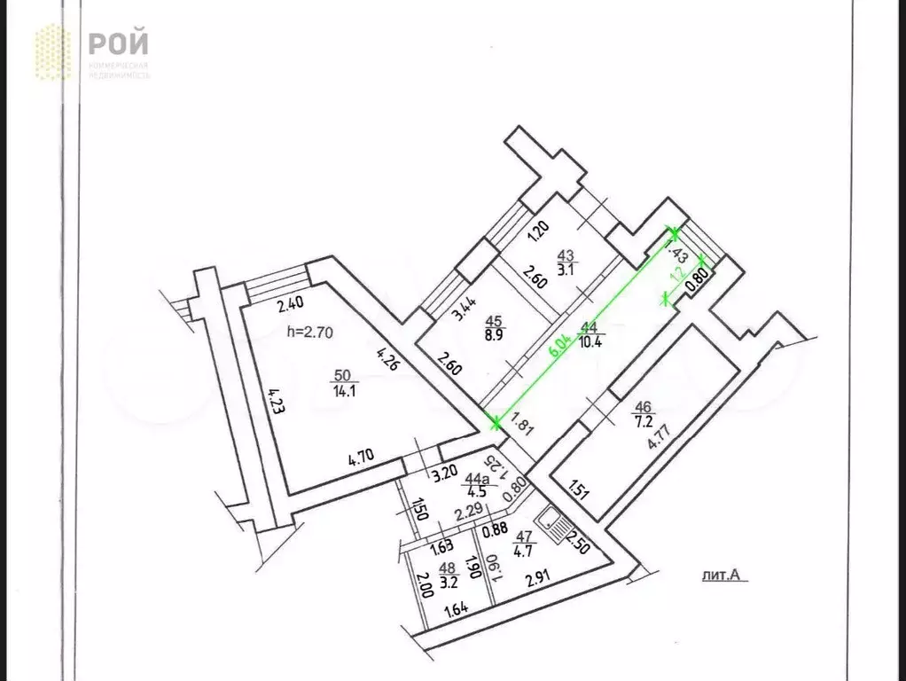 Помещение под Клинику/офис в Зеленой роще - Фото 0