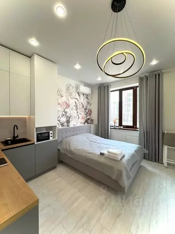 Студия Калининградская область, Зеленоградск ул. Гагарина, 47 (23.0 м) - Фото 1