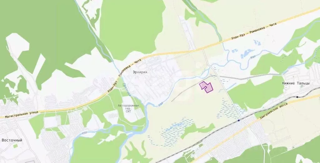 Участок в Бурятия, Заиграевский район, Талецкое с/пос, пос. Нижние ... - Фото 2