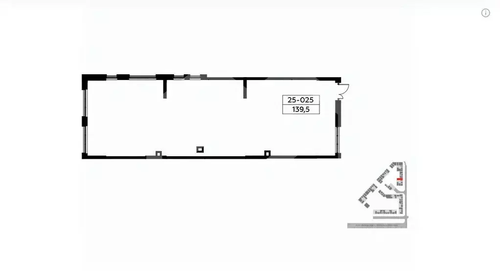 Торговая площадь в Москва Скандинавия жилой комплекс, 25.3 (140 м) - Фото 2