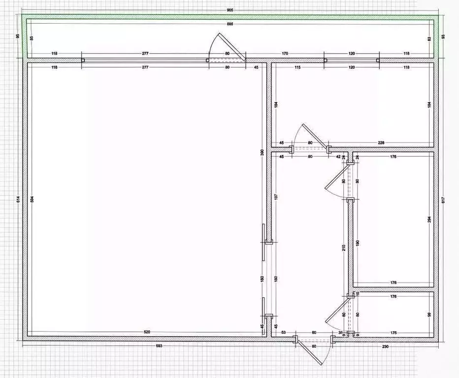 1-к кв. Оренбургская область, Оренбург Восточная ул., 29 (34.0 м) - Фото 2