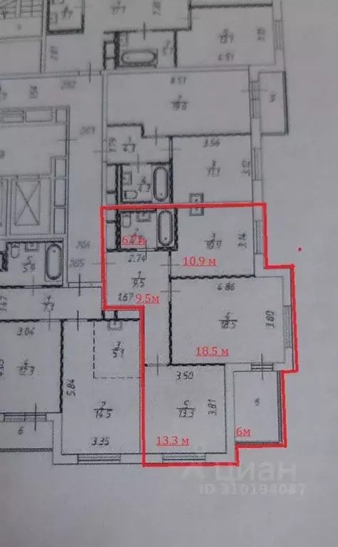 2-к кв. Москва Сельскохозяйственная ул., 38к1 (59.9 м) - Фото 0