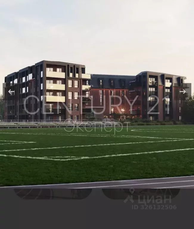 Студия Калининградская область, Зеленоградск ул. Тургенева, 5Б (34.4 ... - Фото 1