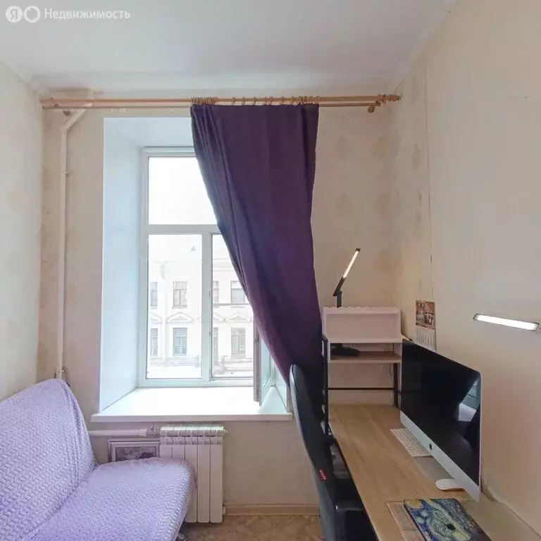 1к в 6-комнатной квартире (15.5 м) - Фото 2