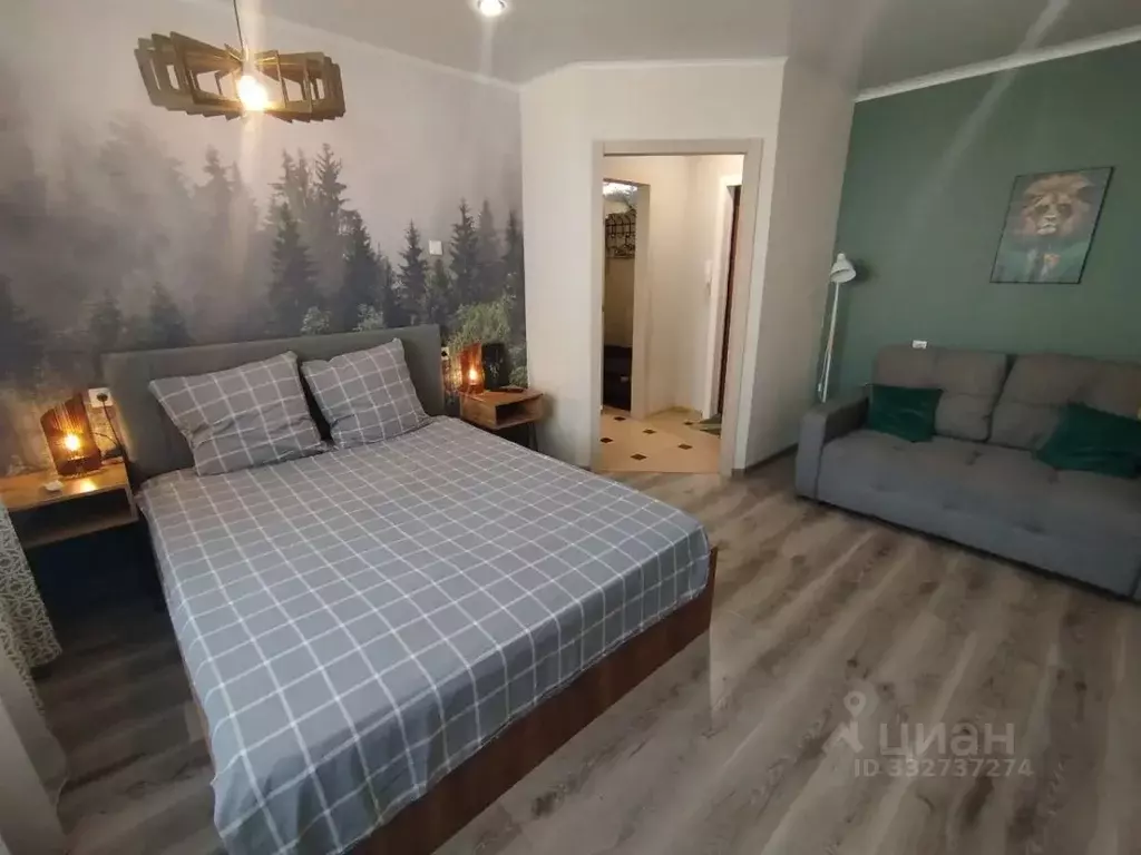 1-к кв. Брянская область, Брянск Брянский пер., 65 (35.6 м) - Фото 1