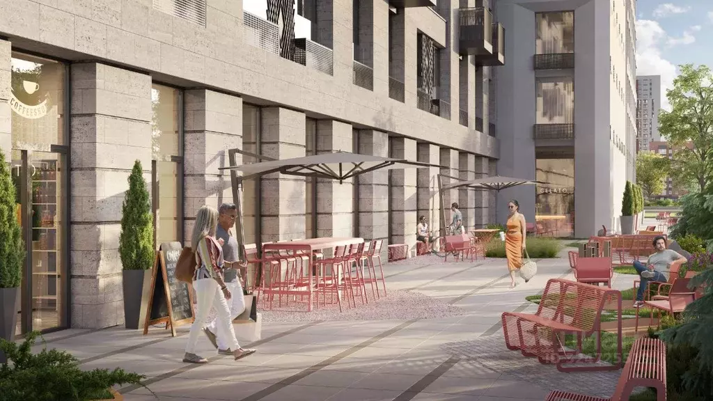 Помещение свободного назначения в Москва Страна Озерная жилой комплекс ... - Фото 2