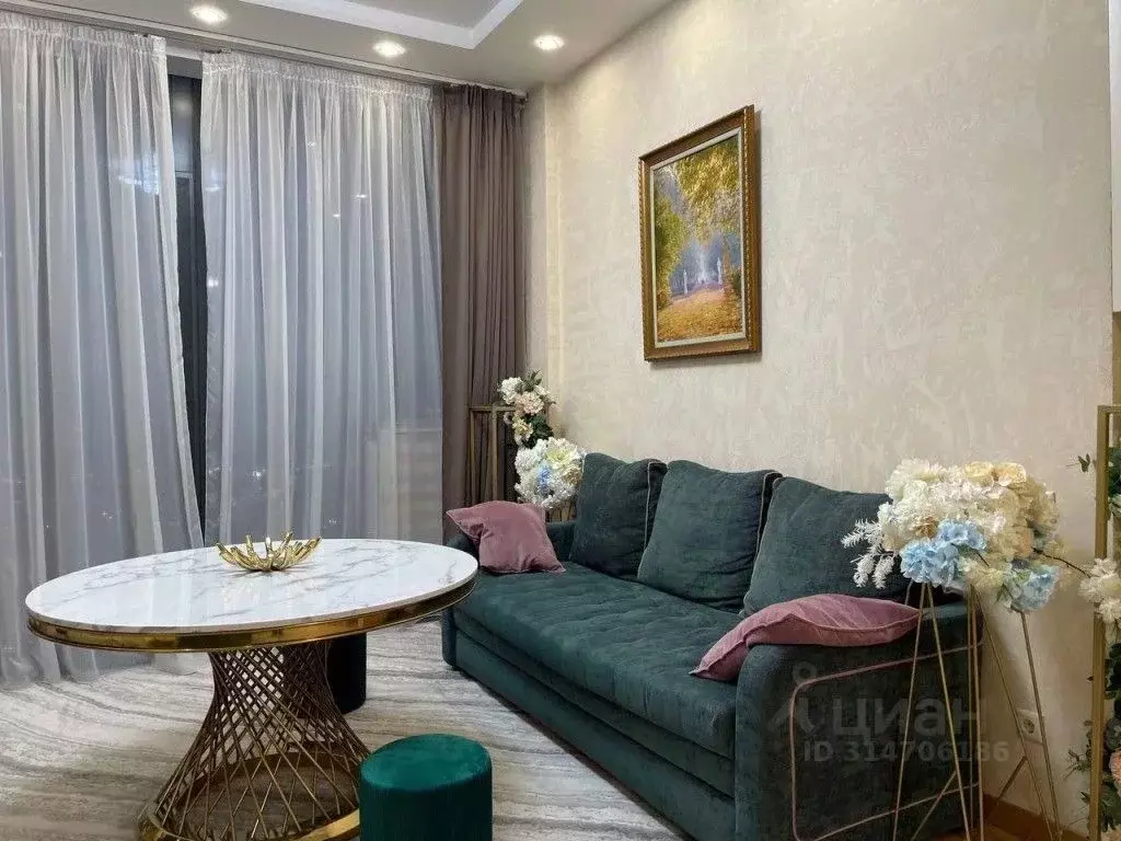 2-к кв. Москва 1-й Красногвардейский проезд, 22с2 (68.0 м) - Фото 1