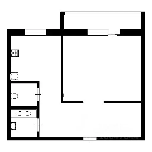 1-к кв. Ханты-Мансийский АО, Лангепас ул. Ленина, 10 (42.9 м) - Фото 1