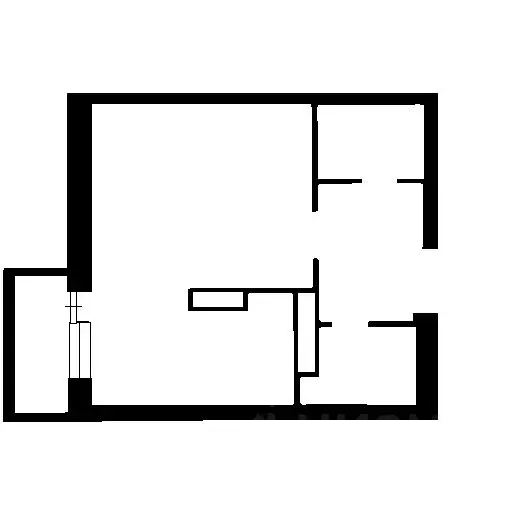 1-к кв. Башкортостан, Уфа ул. Бориса Домашникова, 22 (40.2 м) - Фото 1