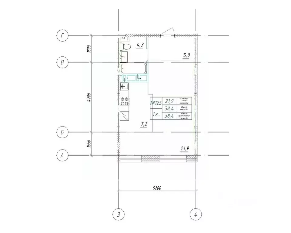 1-к кв. Приморский край, Большой Камень ул. Ленина, 14 (38.4 м) - Фото 1