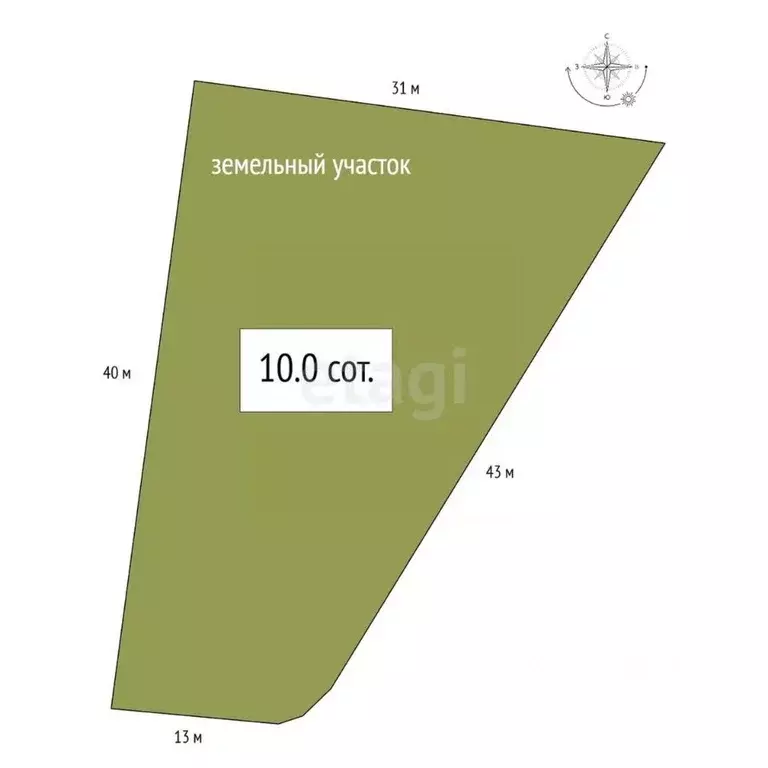 Участок в Алтай, Майминский район, с. Кызыл-Озек ул. Радужная, 1 (10.0 ... - Фото 1