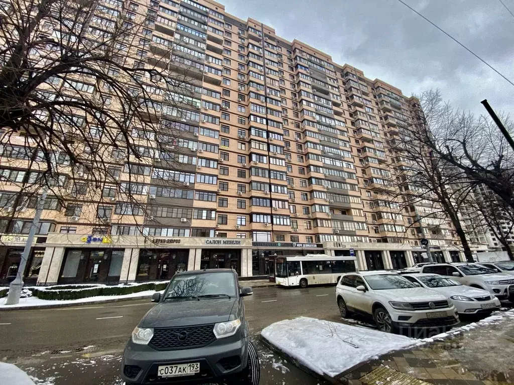 1-к кв. Краснодарский край, Краснодар ул. Шоссе Нефтяников, 22к1 (40.0 ... - Фото 1