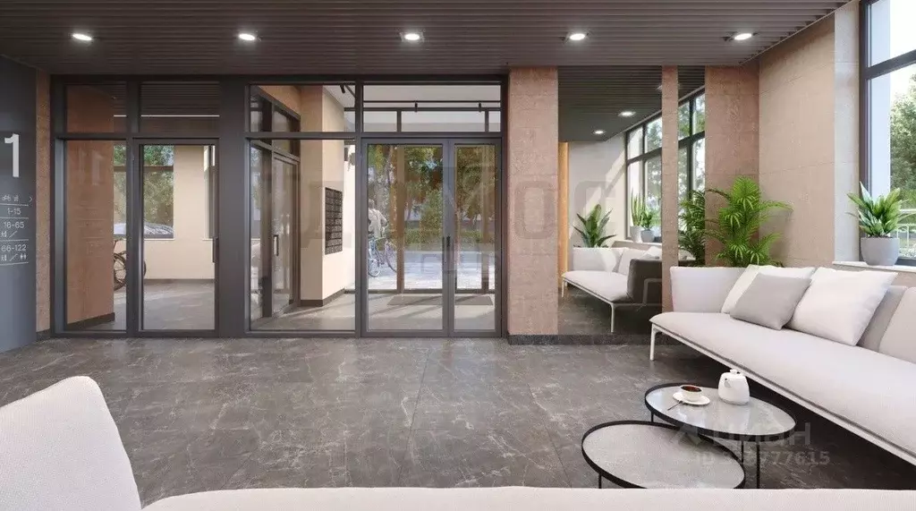 1-к кв. Свердловская область, Екатеринбург ул. Лодыгина, 15А (49.4 м) - Фото 2