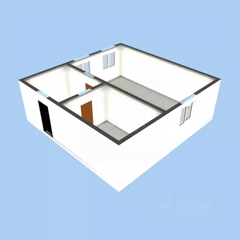 Дом в Белгородская область, Губкинский городской округ, с. Аверино ул. ... - Фото 1