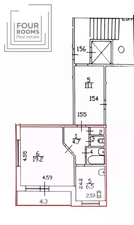 1-к кв. Санкт-Петербург ул. Шаврова, 17 (34.4 м) - Фото 2