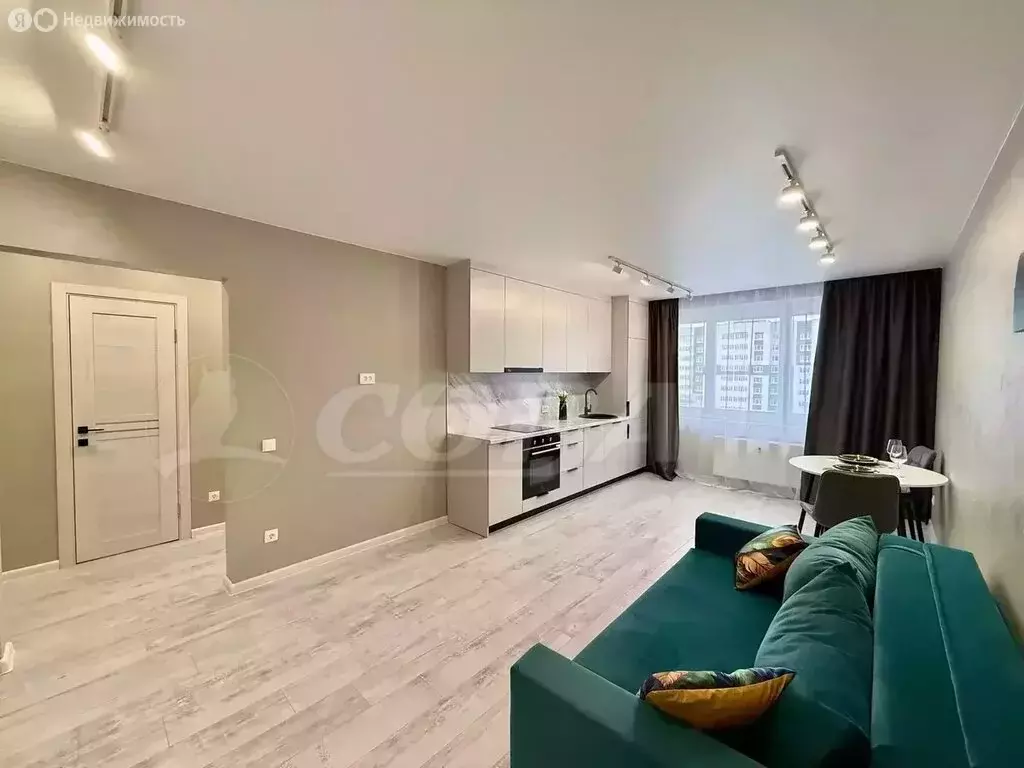 1-комнатная квартира: деревня Патрушева, улица Петра Ершова, 7 (41.1 ... - Фото 2