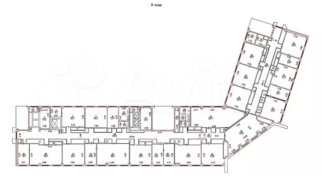 Офис, 3000 м - Фото 1