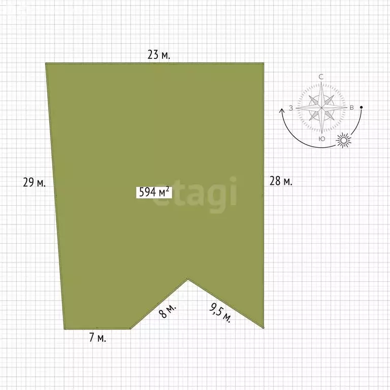 Участок в Республика Крым, муниципальный округ Судак, село Миндальное, ... - Фото 1