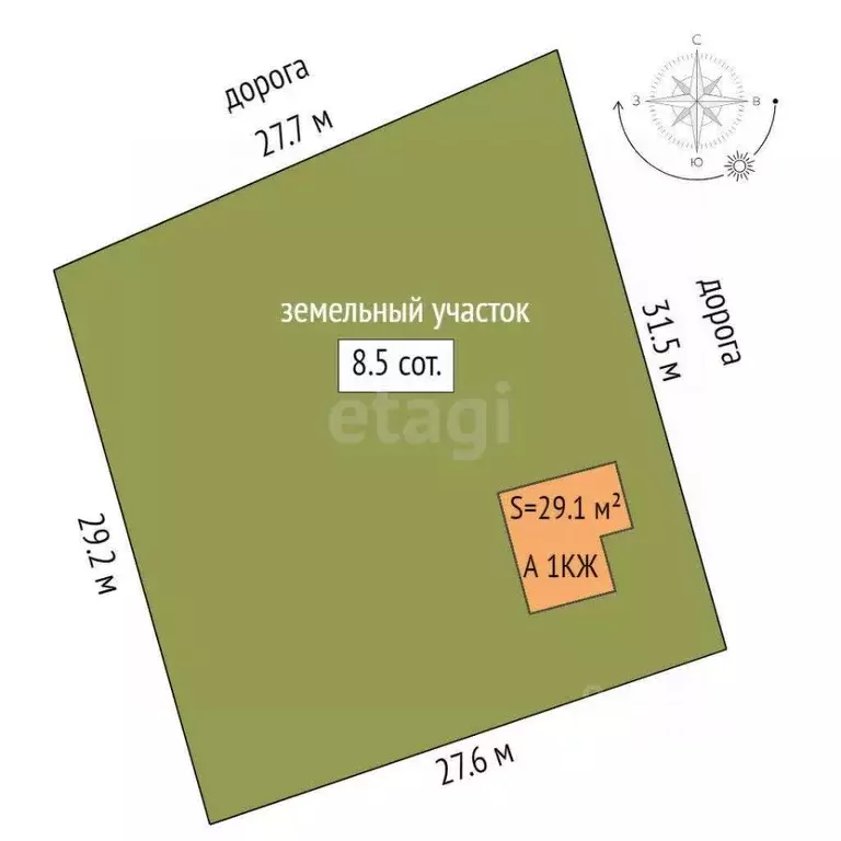Дом в Тюменская область, Нижнетавдинский район, Разбахта СНТ  (29 м) - Фото 1