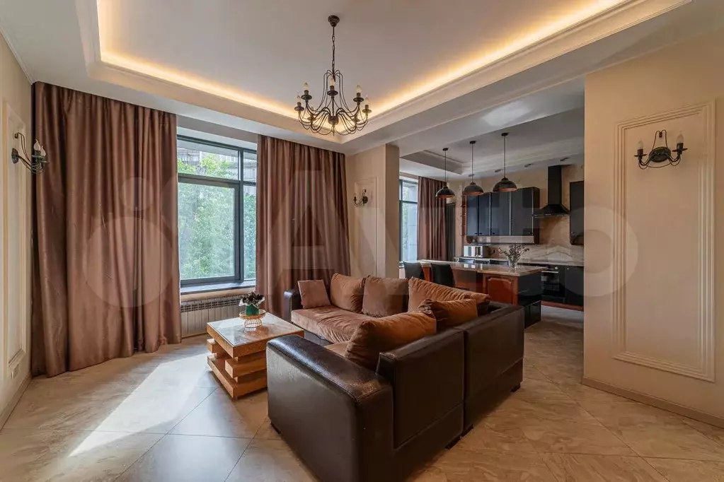 4-к. квартира, 136 м, 3/6 эт. - Фото 1