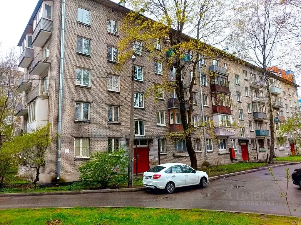 1-к кв. Санкт-Петербург Московское ш., 14к2 (31.6 м) - Фото 0