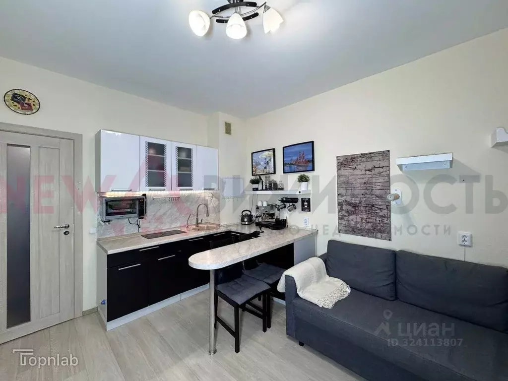 Студия Ленинградская область, Мурино Всеволожский район, бул. ... - Фото 1