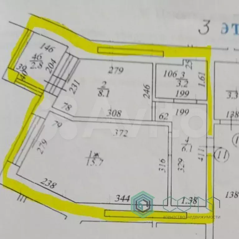 1-к. квартира, 35 м, 3/8 эт. - Фото 0