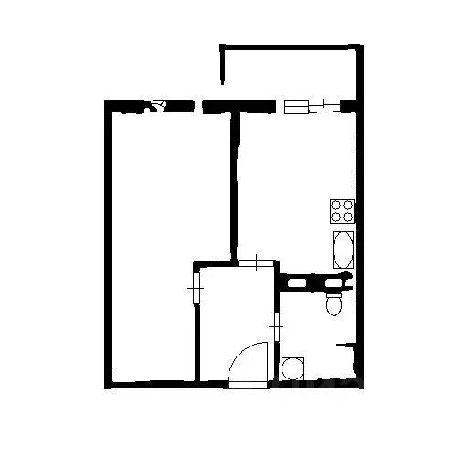 1-к кв. Московская область, Щелково Финский мкр, 4 (40.4 м) - Фото 2