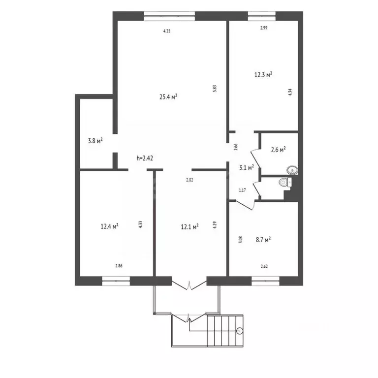 Офис в Красноярский край, Красноярск ул. Весны, 17 (81 м) - Фото 2