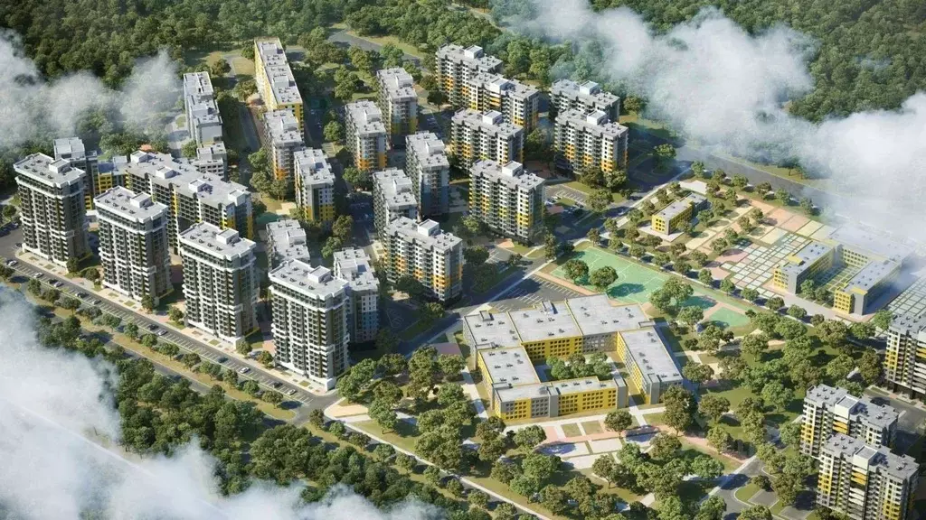1-к кв. Крым, Симферопольский район, Молодежное пгт  (32.9 м) - Фото 1