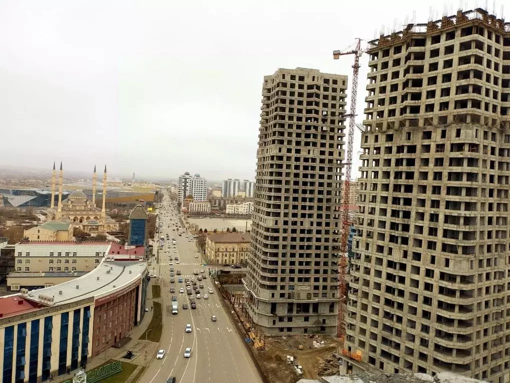1-к кв. Чеченская республика, Грозный ул. Шейха Али Митаева, 2А (60.0 ... - Фото 0