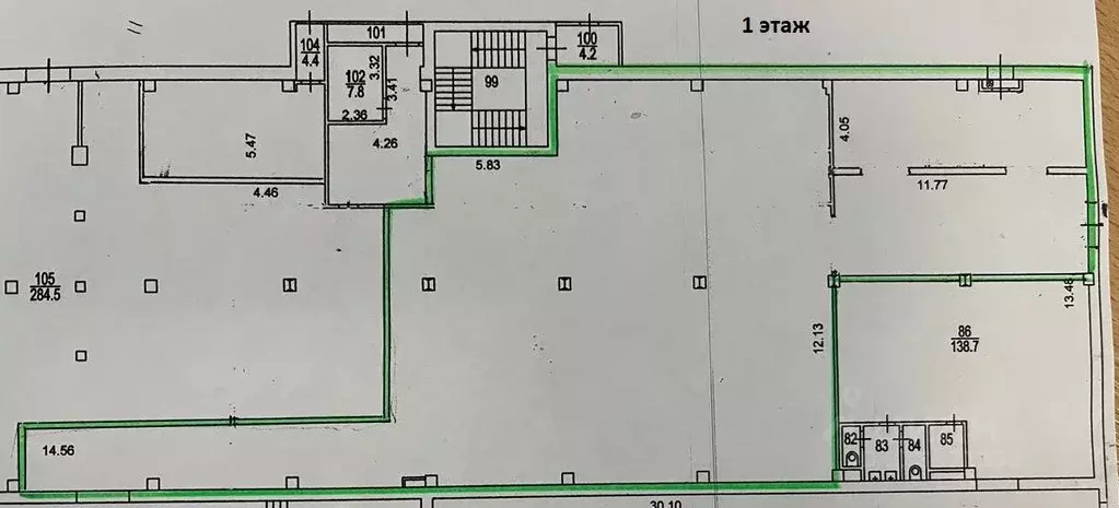 Помещение свободного назначения в Москва ул. Мастеркова, 4 (495 м) - Фото 0