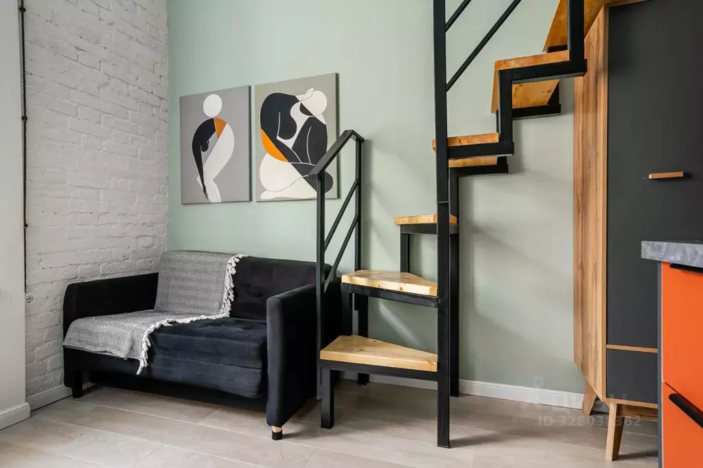 Студия Москва ул. Покровка, 31С1г (23.0 м) - Фото 2