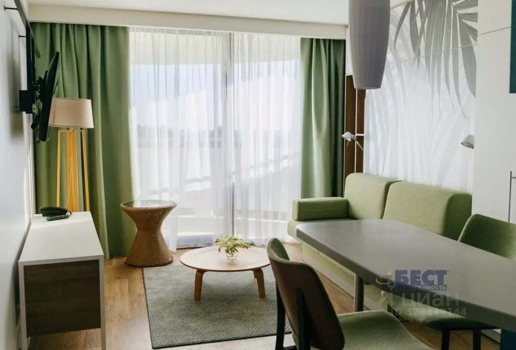 Студия Краснодарский край, Сочи городской округ, Дагомыс пгт  (26.4 м) - Фото 1