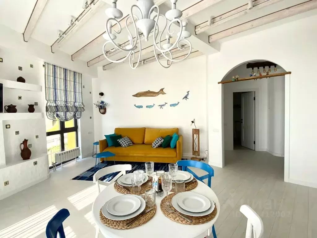 1-к кв. Краснодарский край, Сочи Мамайка мкр, ул. Крымская, 44 (50.0 ... - Фото 0