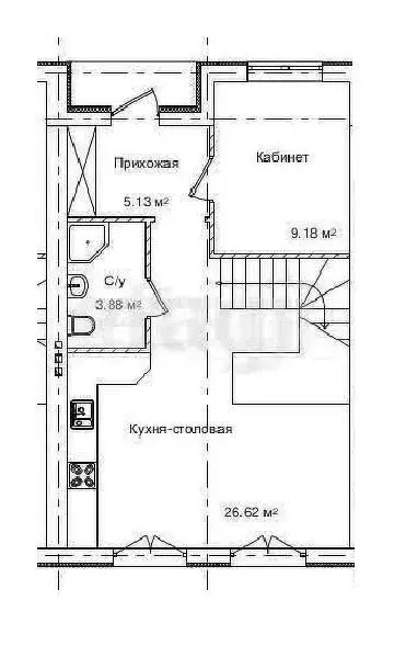 Таунхаус 95,1 м на участке 2 сот. - Фото 0