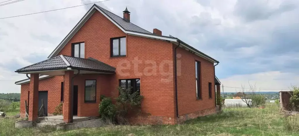 Дом в Курская область, Курский район, Клюквинский сельсовет, д. Долгое ... - Фото 1