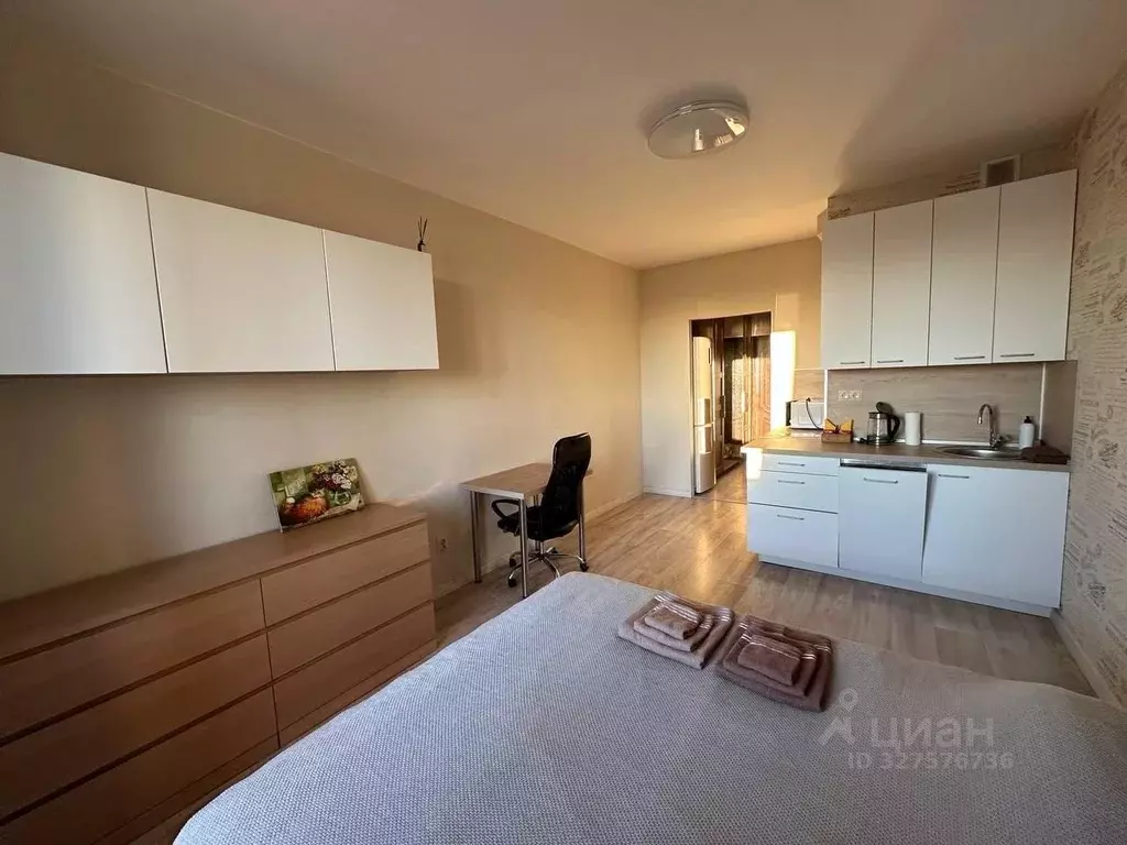 Студия Санкт-Петербург Новолитовская ул., 4 (27.0 м) - Фото 1