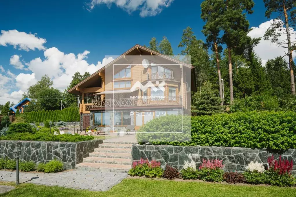 Коттедж в Ленинградская область, Приозерский район, пос. Мичуринское ... - Фото 1