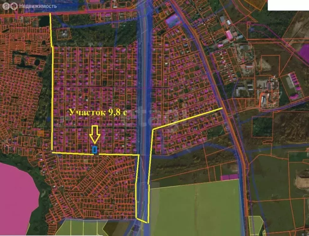 Участок в Вологда, Цветочная улица (9.8 м) - Фото 2