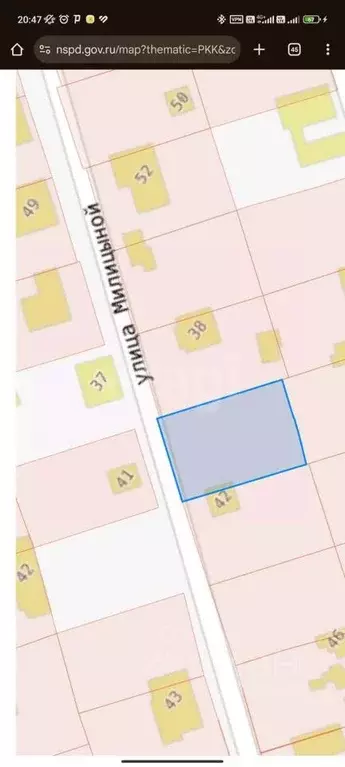 Участок в Воронежская область, Воронеж пер. Милицыной, 42 (6.0 сот.) - Фото 2