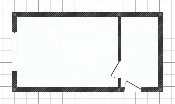 Студия Липецкая область, Липецк ул. Студенческий Городок, 12 (12.0 м) - Фото 2