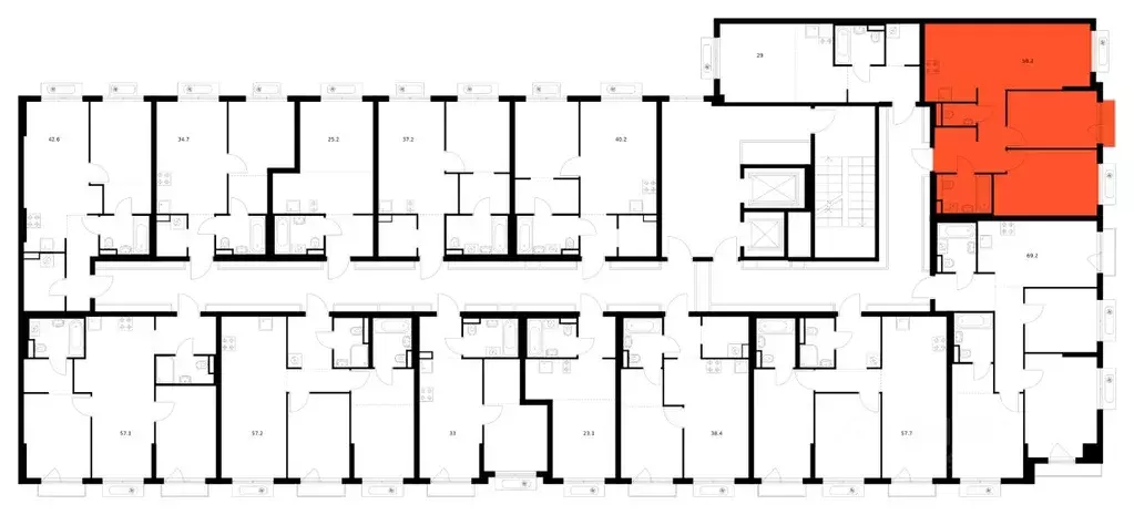 2-к кв. Московская область, Красногорск городской округ, пос. ... - Фото 2