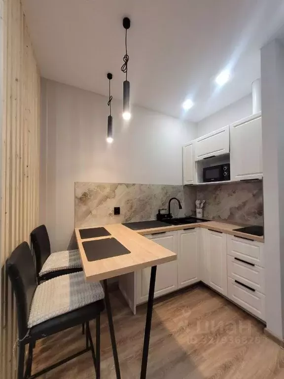 Студия Москва Скотопрогонная ул., 31 (25.0 м) - Фото 1