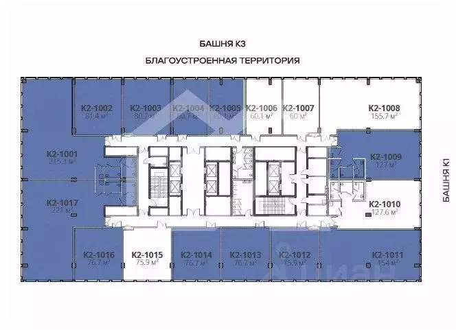 Помещение свободного назначения в Москва Старокалужское ш., 64АС2 (215 ... - Фото 2